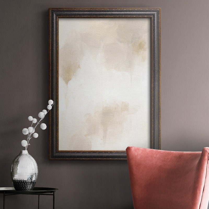 Toile encadrée neutre de qualité supérieure Neutre Glow II, H 36 po x l 24 po x P 2,5 po