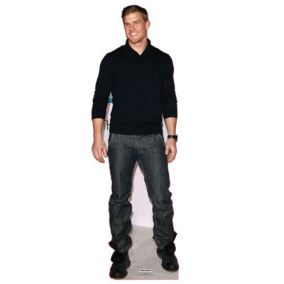 SC2510 Alan Ritchson Jeans Cardboard Cutout Standee Standup