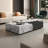 Stylish rectangular rock table-105232509