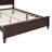 Carmena Retro Style Platform Bed-1331706504-1331706511
