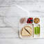 Plastic Divided Serving Dish with Lid