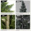 Artificial Cedar Tree with Flowers for Indoor Outdoor Home Decor, 90cm-90775043