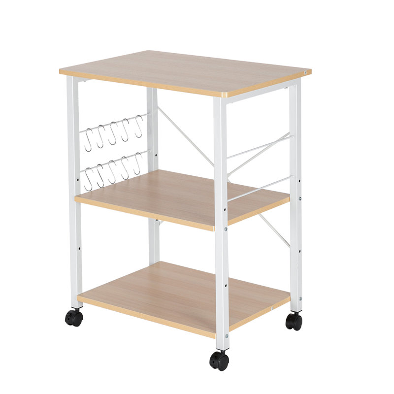 Blount Metal Kitchen Cart, Natural