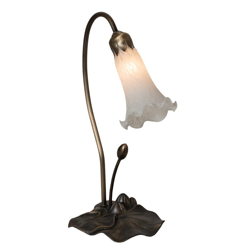 Lampe de table en arche 16 po Nedra, Blanc