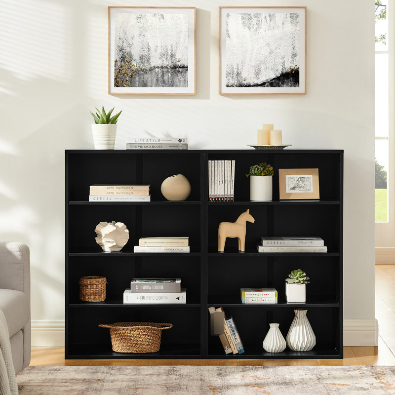 Multifunctional Cd Media Rack, Detachable, Store Books, High - Quality 8 Layer Storage Bookcase With Adjustable Shelves, Suitable For Living Room, Bedroom, And Office, Corrosion Stylish Design