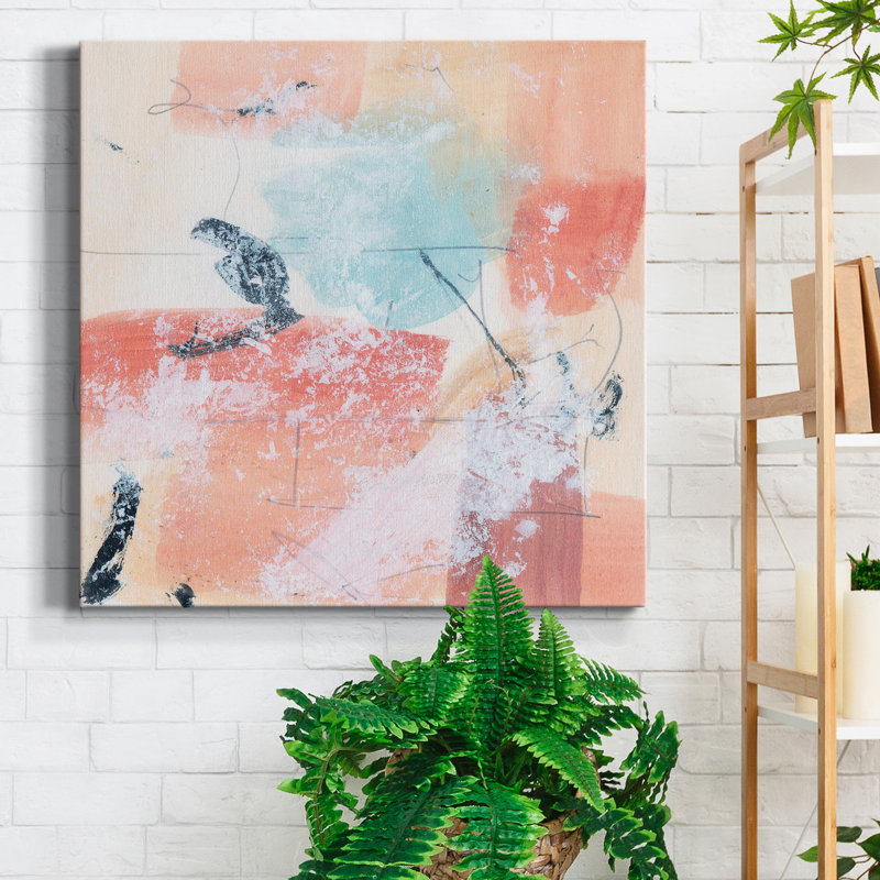 Warm Underneath I - Print, Black, 17.5" H x 17.5" W x 1.5" D., No Mat