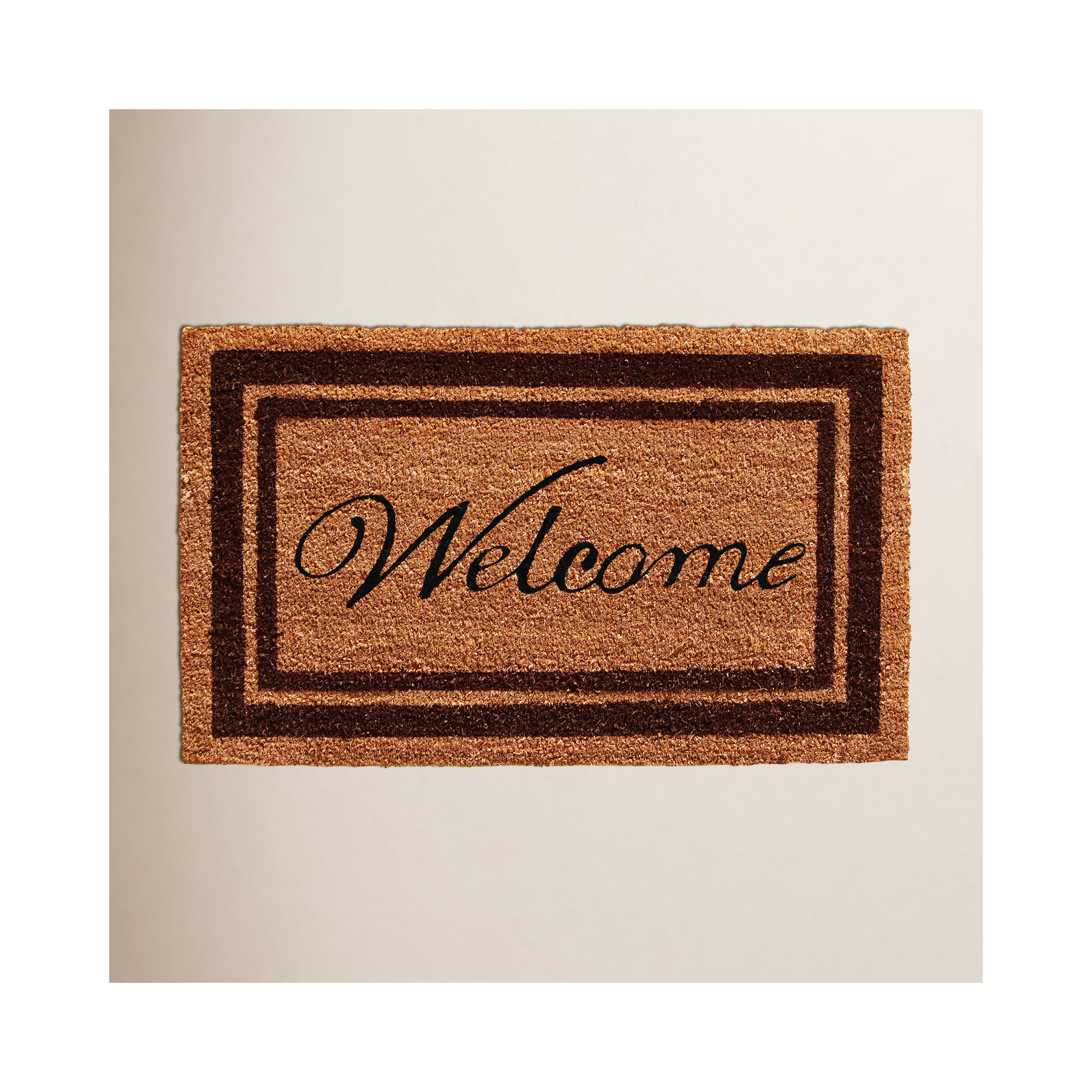Stender Non-Slip Outdoor Doormat, Rectangle 2' x 3', Black