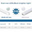 8 pi Fa8 T8 a conduit la lumière de couverture de lait 50w 5000k