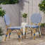 Chaises de bistro d'extérieur