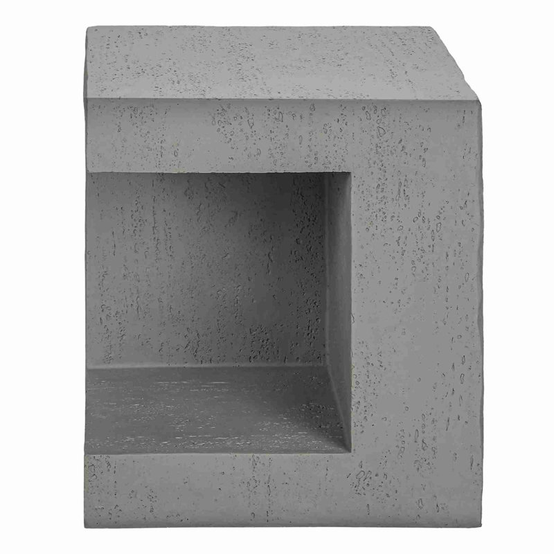 Modern Concrete End Table