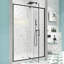Porte de douche coulissante en verre 44-48 "x H 71" Piovt-111621811