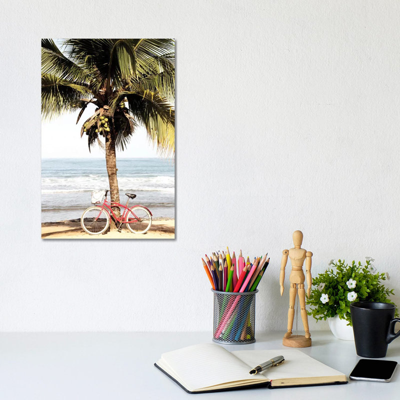 Ride to the Beach 1 Piece Wrapped Canvas Wall Art, 30.48cm H x 20.32cm W x 1.905cm D