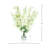 Delphinium and Cherry Blossom Floral Arrangement in Vase