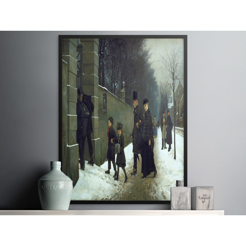 Wightman 1 Piece Floater Frame Wall Art, 9x11