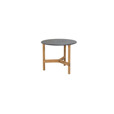 Cane-line Twist Coffee Table In Hpl Dark Gray