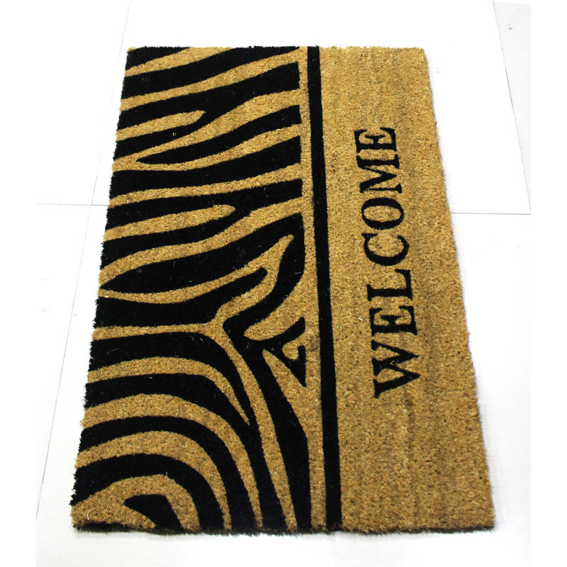 Tapis d'entrée / extérieur antidérapant 30 po x 18 po Giovany