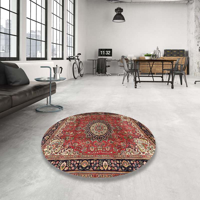 Oriental Indoor Rug, Round 4'