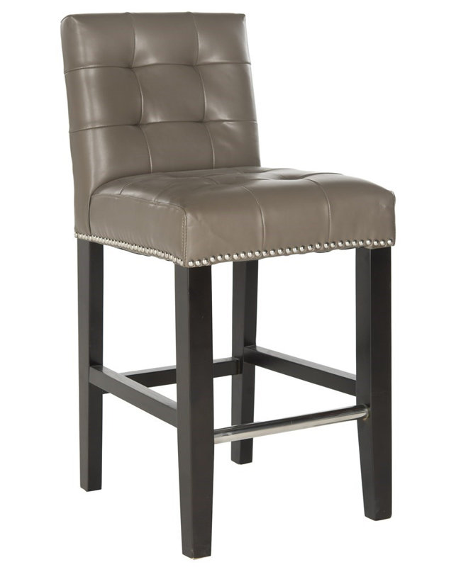 Apoloniusz Stool, Gray, Counter Stool (23.8" Seat Height)