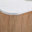 Meuble-lavabo flottant simple 36 po en bois naturel avec lavabo en céramique, armoire rayée avec plateau en marbre artificiel de Carrare et tiroir à fermeture en douceur, pré-assemblé-1373189688-1373189693