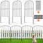 61cm H x 33cm W Carbon Steel Fencing with 10 Panel(s) Included