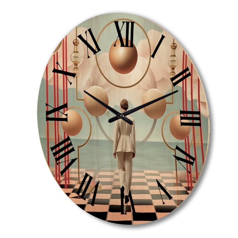 Horloge murale Natisha, Très grand