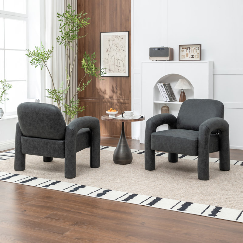 Fauteuil Iryanna, Noir