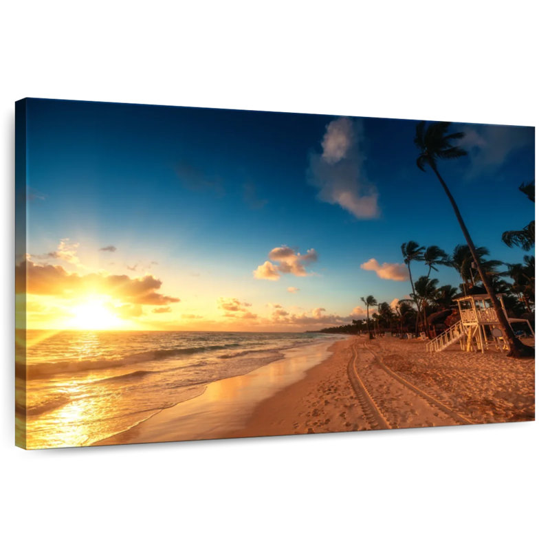 Paysage de Pointe Cana Gillard, H 34 po x l 51 po