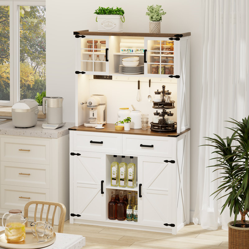 Gracie Oaks Crenwick Baker's Rack & Reviews | Wayfair