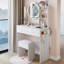 Table de coiffeuse à miroir 17 po-241330348