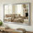 Meade Wood Framed Mirror with Safety Backing ideal for Bathroom / Vanity Mirror-1194087930-1194087914
