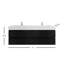Ensemble de meuble-lavabo double mural 72 po Babajide-586463845
