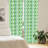 Grunge Curtains, Geometric Oval Shapes Elliptic Vertical Curves Nature Theme Pattern, Window Treatments 2 Panel Set For Living Room Bedroom Decor, Apple Green Turquoise Geometric Semi-Sheer Rod Pocket Curtain Panels-1694735019
