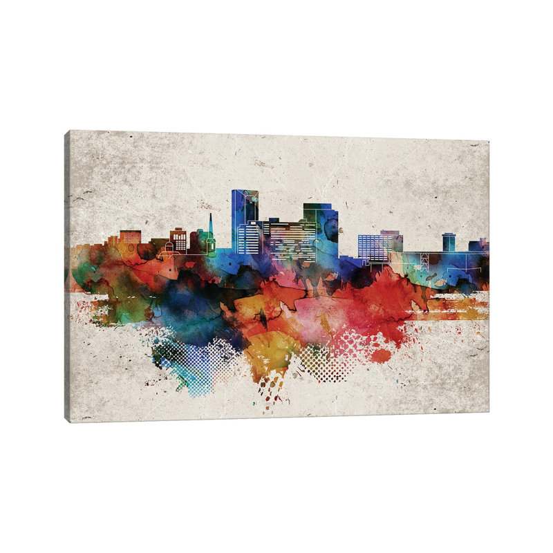 1 Piece Wrapped Canvas Painting, 30.48 cm H x 45.72 cm W