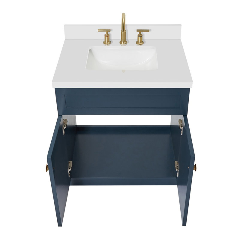 Ensemble de meuble-lavabo simple 31 po Hamlet, Bleu minuit