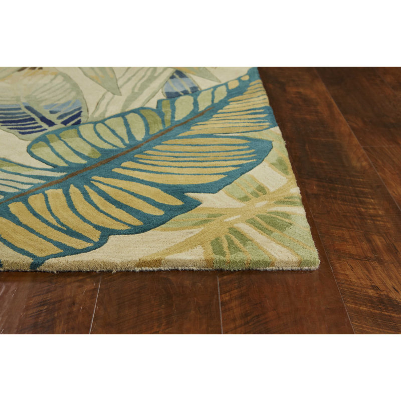 Remington Hand Tufted Wool Indoor Rug, Rectangle 3'6" x 5'6"