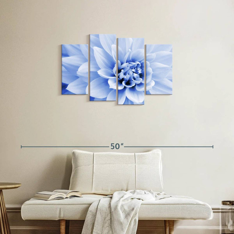 Dahlia bleu pastel Harnek, H 22 po x l 36 po