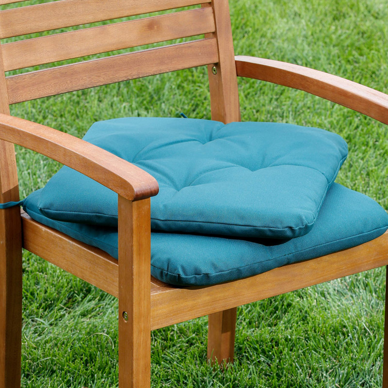 Coussin de siège Badie, Vert foncé