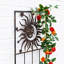 Treillis de jardin en métal 48 po H, piquet de jardin