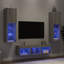 Calyse Unfinished Entertainment Center for TVs up to 24" with Fireplace Included-1979246394-2001484627