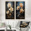 Harmony Mystique Lotus - lot de 2 décorations murales Lotus