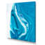 Décoration murale moderne sur toile en marbre turquoise de luxe II-455462122-455462121