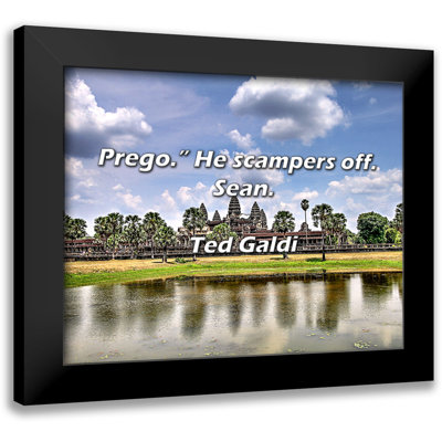 Ted Galdi Quote: Prego. He scampers off. Sean.