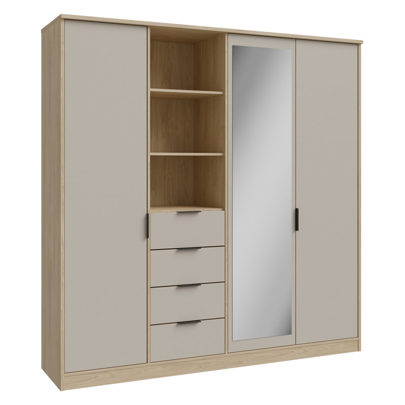 Manufactured Wood Wardrobe