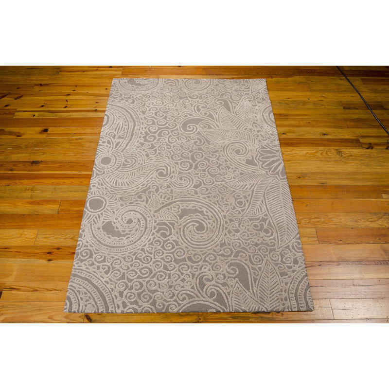 Cinderford Abstract Indoor Rug, Rectangle 3'9" x 5'9"