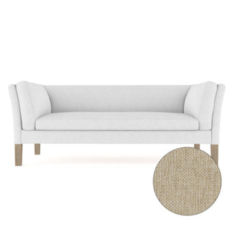 Charlton Sofa, Plush Velvet Graphite, Weathered