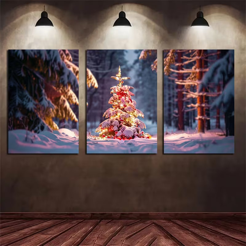 3 Piece Wrapped Canvas Print