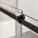 59"W x 60" H Single Sliding Frameless Tub Door with 5/16"(8mm) Clear Tempered Glass