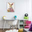 Lapin de Pâques avec panier à œufs, estampe numérique, design par Regina Moore-114315307-114315311