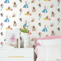 Disney  Minnies World wallcovering from Nilaya by Asian Paints