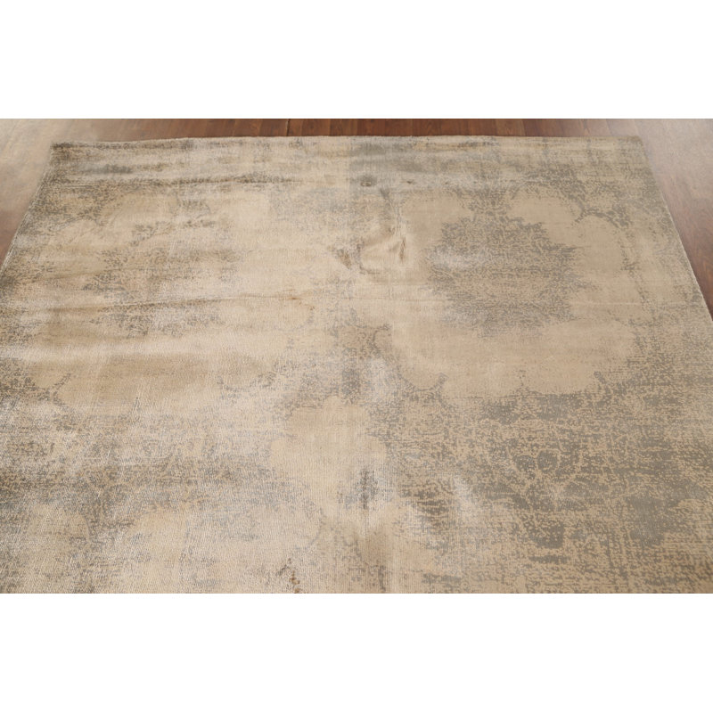 Tapis moderne à motif abstrait All-Over 6 x 8